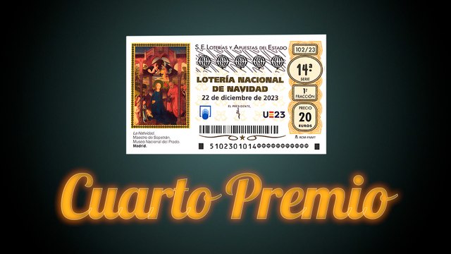 41147, segundo cuarto premio del sorteo de la Lotería de Navidad 2023: este es el número premiado