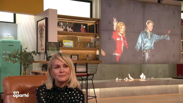 Laeticia Hallyday fond en larmes dans « En Aparté » sur Canal Plus devant des images de Johnny: Je n'ai pas revu ces images depuis longtemps - Regardez