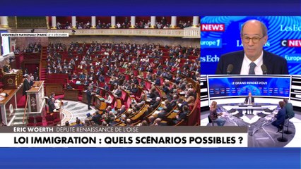 Eric Woerth : «S’il n’y a pas d’accord à l’issue de la commission mixte paritaire, quelqu’un en portera la responsabilité»