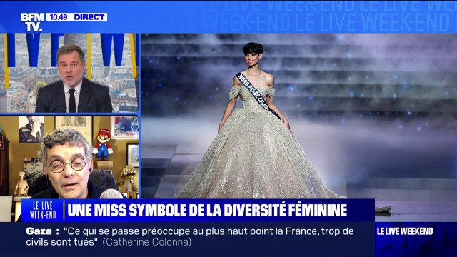 Miss France 2024: C'est bien qu'on sorte des stéréotypes de la jeune femme aux cheveux longs analyse Thierry Moreau, journaliste spécialiste des médias