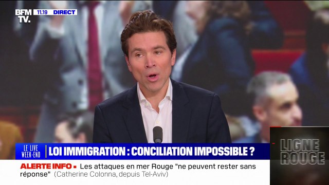 Loi Immigration: Nous sommes favorables à une loi mais plus ferme explique Geoffroy Didier, député européen LR