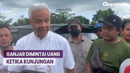 Momen Ganjar Edukasi tentang Money Politic kepada Warga yang Minta Uang saat Kunjungan ke Magelang