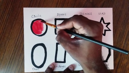 Learn Shapes,Colors for kids | 2d shapes drawing | Preschool Learning for toddlers