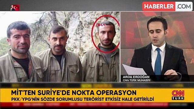 Terör örgütü PKK'nın sözde sorumlularından Şirvan Hasan, Suriye'de etkisiz hale getirildi