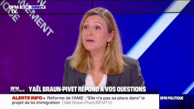 Yaël Braun-Pivet sur les recours au 49.3: On a voté 56 projets de loi et 33 propositions de loi sans 49.3
