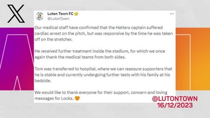 What They Said - Tom Lockyer collapses during Bournemouth v Luton