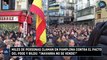 Miles de personas claman en Pamplona contra el pacto del PSOE y Bildu: 