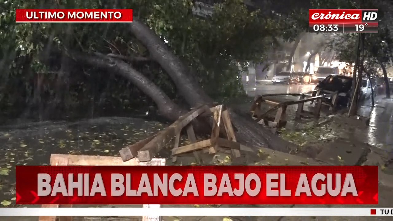 Temporal en Bahía Blanca