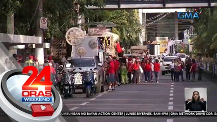 Mga nagniningning na float, ipinarada sa Paskotitap 2023 sa Pasig City | 24 Oras Weekend
