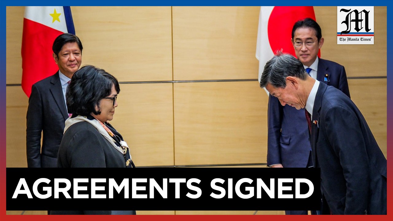 Marcos, Kishida sign agreements