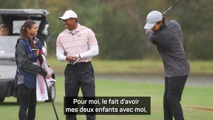 PNC 2023 - Tiger Woods entouré de ses enfants : "C'est un moment très spécial"