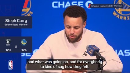 'I can't win a game by myself' - Curry on the Warriors' pressure
