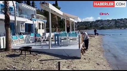 Bodrum'da Kıyı İşgali Söküm İşlemleri Başladı