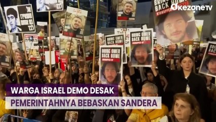 Ribuan Warga Israel Demo Desak Pemerintahnya Membebaskan Keluarga yang Disandera Hamas