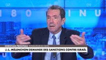 Christian Prouteau réagit aux propos de Jean-Luc Mélenchon sur son souhait de sanctionner économiquement Israël : «Le personnage il est là, il existe, on est obligés de faire avec»