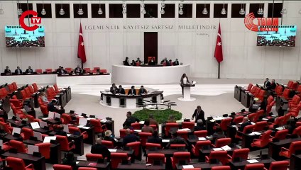 CHP'li Köksal'ı daha önce hiç böyle görmediniz! Meclis'te olay 'Andımız' konuşması