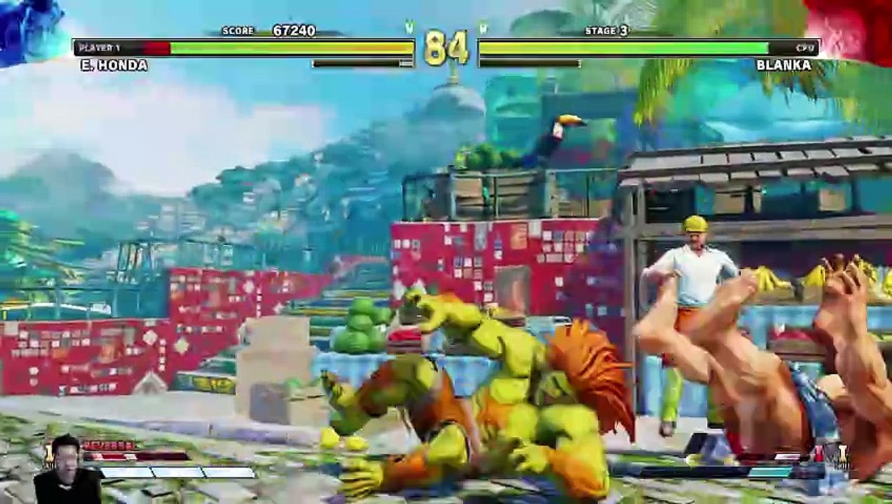 (PS4) Street Fighter 5 - AE - 18 - E.Honda - Arcade SF2