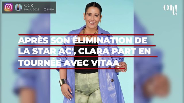 Star Academy : après son élimination, Clara part en tournée avec Vitaa