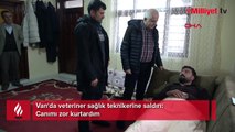 Veteriner sağlık teknikerine çirkin saldırı! Canımı zor kurtardım