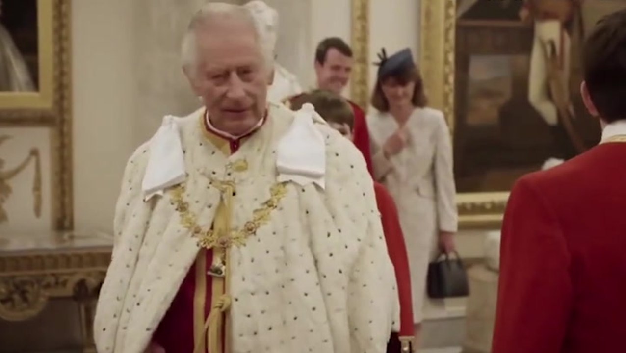 King Charles jokes ‘I can fly’ in never-before-seen Coronation footage