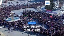 Papa Francisco festeja 87 anos