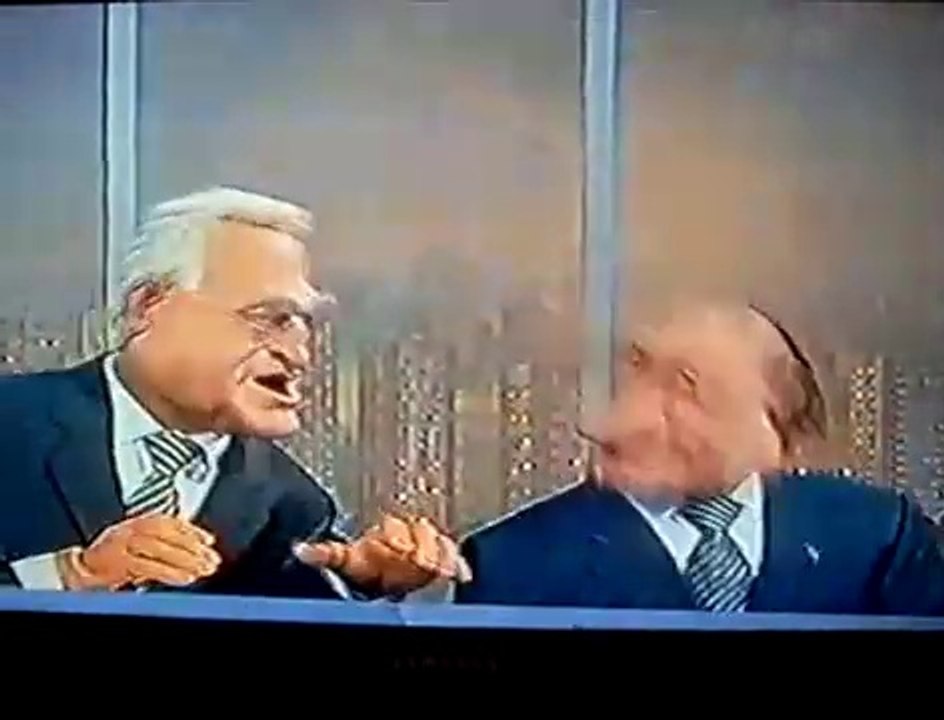 Jacques Chirac et Lionel Jospin- Réforme de l'article 68 (chat bitte)