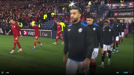 Rangers Vs Aberdeen 1 half Viaplay Cup Final