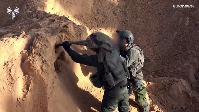 شاهد: يمتد على مسافة 4 كيلومترات وعمق 50 مترا.. الجيش الإسرائيلي يدّعي اكتشاف أكبر نفق لحماس في غزة