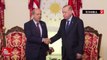 Cumhurbaşkanı Erdoğan, KKTC Cumhurbaşkanı Tatar'ı kabul etti