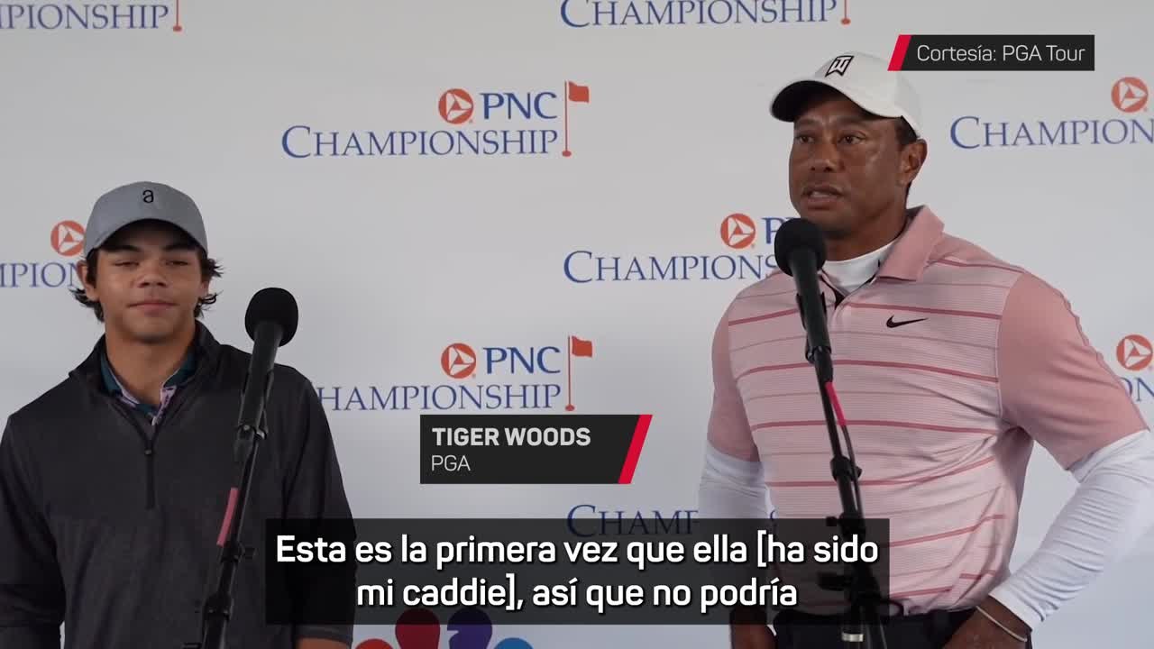 Tiger Woods: "Tener a mi hija como caddie 'no podría haber sido más especial'