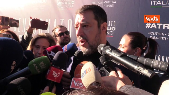 Atreju 2023, Salvini: Elly Schlein? Gli assenti hanno sempre torto