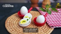 Como descascar ovo de modo fácil