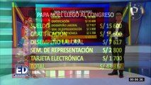 Congresistas recibirán más de 43 mil soles en diciembre: conozca el detalle de los pagos