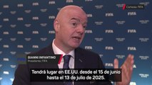 Infantino explica el Mundial de Clubes 2025