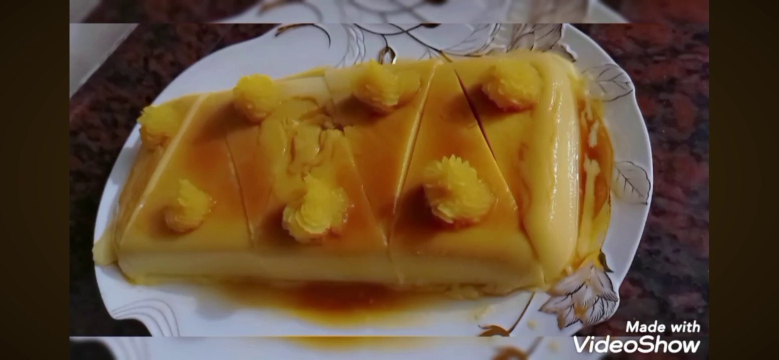 بطاطا حلوه بالكريم كراميل