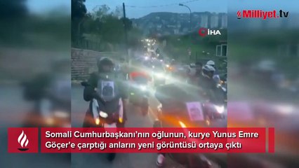 Somali Cumhurbaşkanı’nın oğlu kuryeye çarpmıştı! Yeni görüntü ortaya çıktı