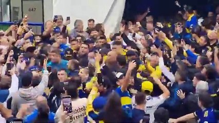 Así salió Riquelme después de votar