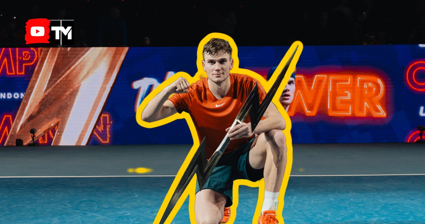 Trophy ceremony: The Power Jack Draper wins UTS London