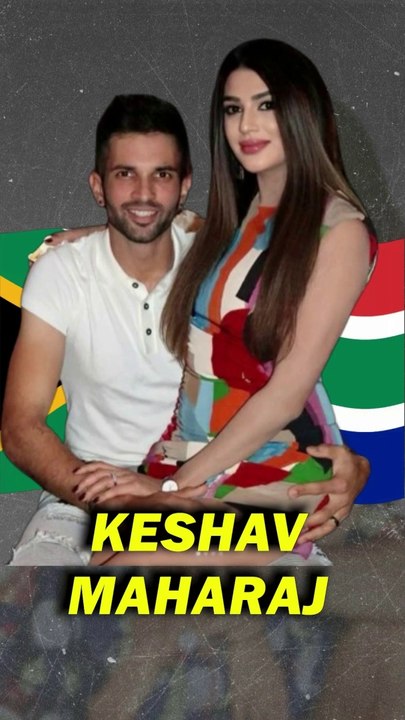 Keshav Maharaj and Lerisha Munsamy love story #keshavmaharaj #cricket