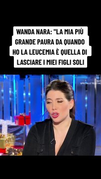 Wanda Nara parla della malattia