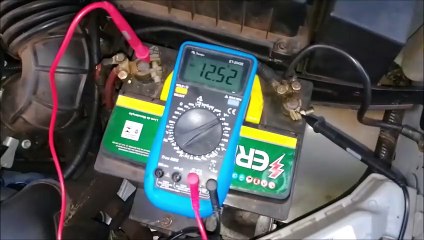 Monitoramento de tensão - Partida no motor Ford Duratec 2.0