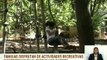 Venezolanos disfrutan en familia de los espacios que ofrece el Parque Los Caobos en Caracas