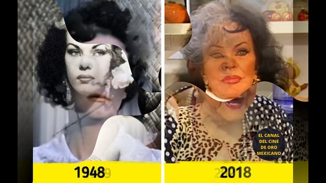 El “antes y después” de 6 estrellas del Cine de Oro Mexicano