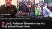 قاسم خان سوری کی سات ماہ بعد واپسی | Pakistan. Tehreek-e-Insaf Virtual Power Show... After seven months, the leader of Tehreek-e-Insaf Qasim Suri returned to the virtual meeting!