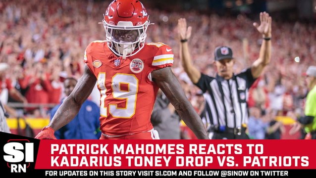 Another Kadarius Toney Drop Leaves Patrick Mahomes Fuming in Frustration