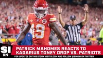Another Kadarius Toney Drop Leaves Patrick Mahomes Fuming in Frustration