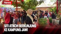 Momen Siti Atikoh Dialog dengan Pelaku UMKM hingga Bicarakan Kedaulatan Pangan di Kampung Jawi