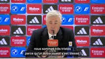 Real Madrid - Ancelotti et la blessure d’Alaba : “3 ligaments croisés en 4 mois, c'est incroyable”