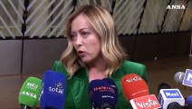 Ucraina, Meloni: 