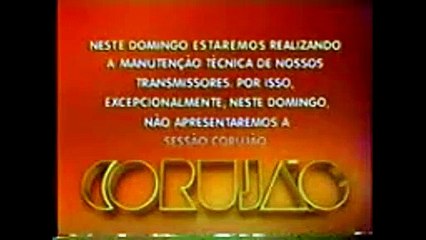 Rede Globo São Paulo saindo do ar em 04/10/1999